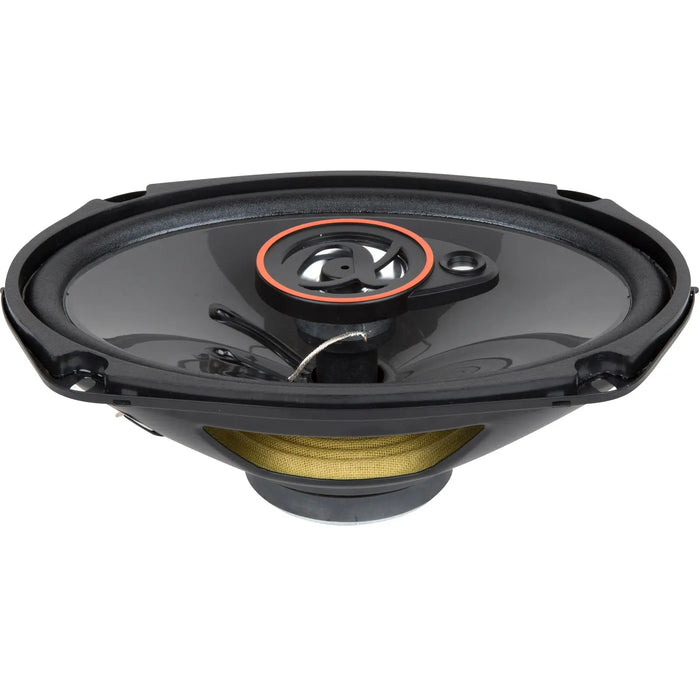 Alphasonik AS2629P 6.5" 350W 3-Way + 6X9" 500W 3-Way Car Audio Coaxial Speakers (Pair) Alphasonik