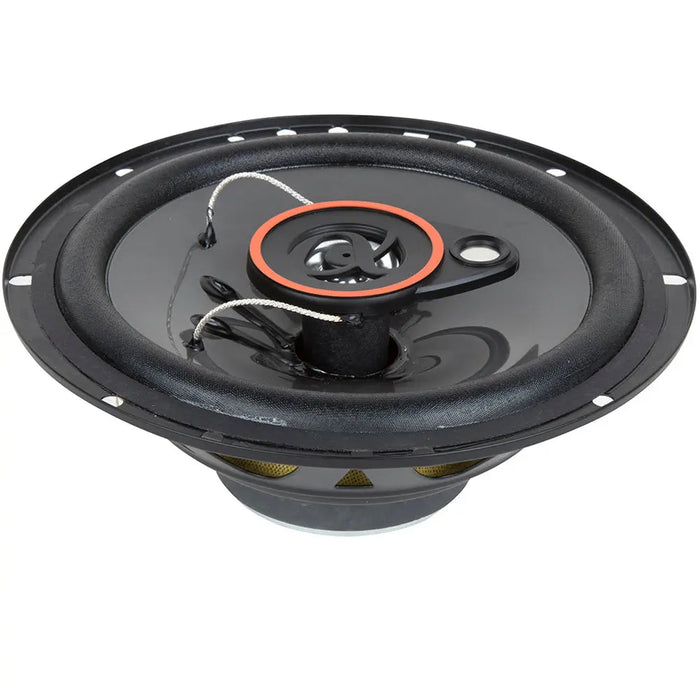 Alphasonik AS265P 6.5 350 Watts 3-Way Car Audio Coaxial Speaker (2 Pairs) Alphasonik