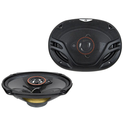 Alphasonik AS29 6 x 9 500 Watts 3-Way Car Audio Coaxial Speaker (Pair) Alphasonik