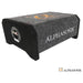 Alphasonik AS8DF 8" 600 Watts 4-Ohm Down Fire Shallow Mount Flat Enclosed Subwoofer Alphasonik