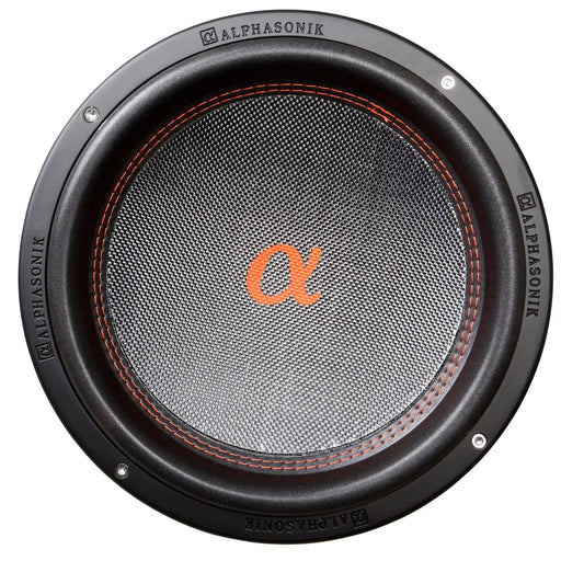 Alphasonik DSW510 Dynamis 500 Series 10" 2100 Watts Dual 4-Ohm Car Subwoofer (Each) Alphasonik