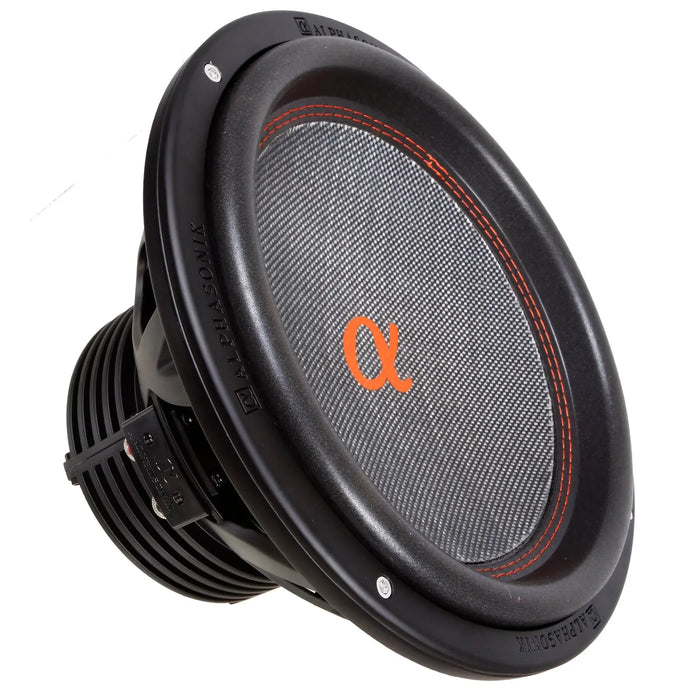 Alphasonik DSW510 Dynamis 500 Series 10" 2100 Watts Dual 4-Ohm Car Subwoofer (Each) Alphasonik