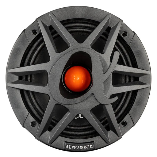 Alphasonik MPRO654 Mayhem Series 6.5" Midrange Speakers 4 Ohm Neodymium Pair Alphasonik