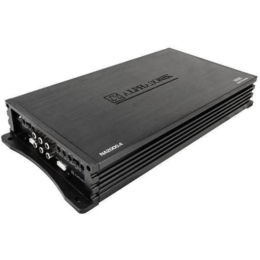 Alphasonik NA2000.4 Neuron Series Class A/B 4-Channel 2000 Watts 4 Ohms Car Amplifier Alphasonik