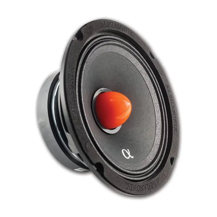 Alphasonik NMR65 Neuron Series 6.5" 600 Watts Mid Range Speaker 4 Ohms (Pair) Alphasonik