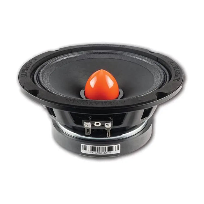 Alphasonik NMR65 Neuron Series 6.5" 600 Watts Mid Range Speaker 4 Ohms (Pair) Alphasonik