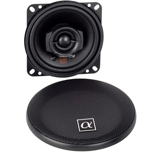 Alphasonik NS42 Neuron Series 4" 120 Watts 2-Way Full Range Car Audio Speaker (Pair) Alphasonik