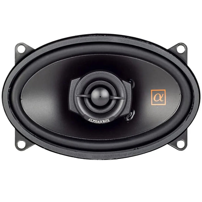 Alphasonik NS46 Neuron Series 4 x 6 120 Watts 2-Way Full Range Car Audio Speaker (Pair) Alphasonik