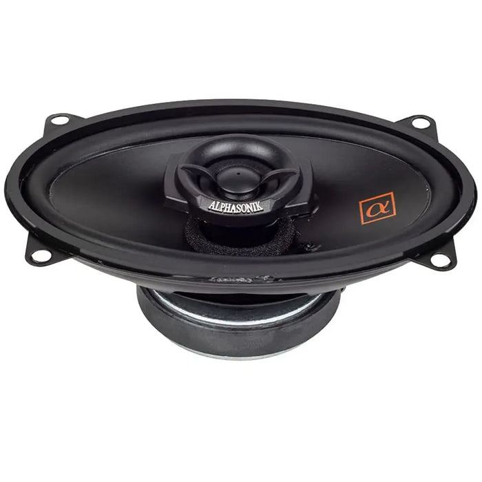 Alphasonik NS46 Neuron Series 4 x 6 120 Watts 2-Way Full Range Car Audio Speaker (Pair) Alphasonik