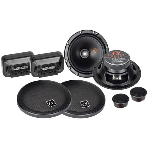 Alphasonik NS650C Neuron Series 6.5" 180 Watts Component Speaker System (Pair) Alphasonik