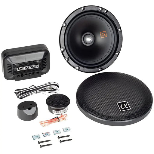 Alphasonik NS650C Neuron Series 6.5" 180 Watts Component Speaker System (Pair) Alphasonik