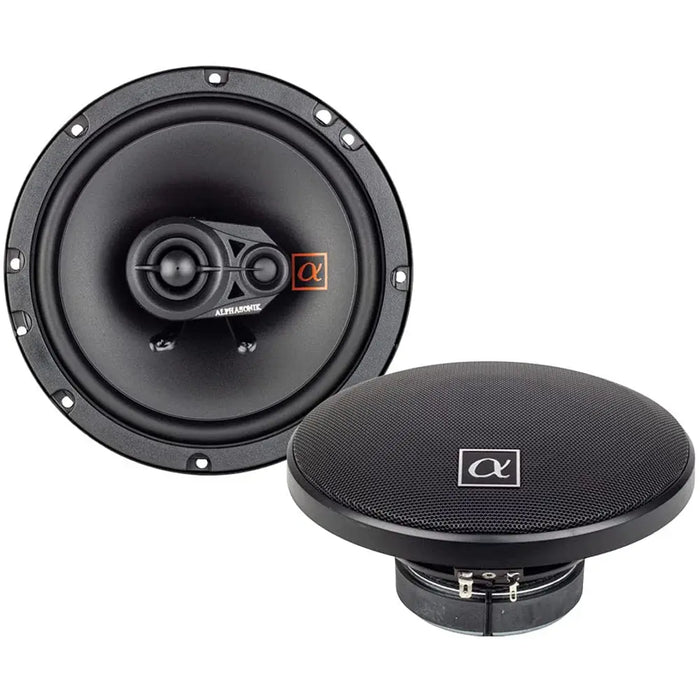 Alphasonik NS653 Neuron Series 6.5" 150 Watts 3-Way Full Range Car Audio Speaker (Pair) Alphasonik