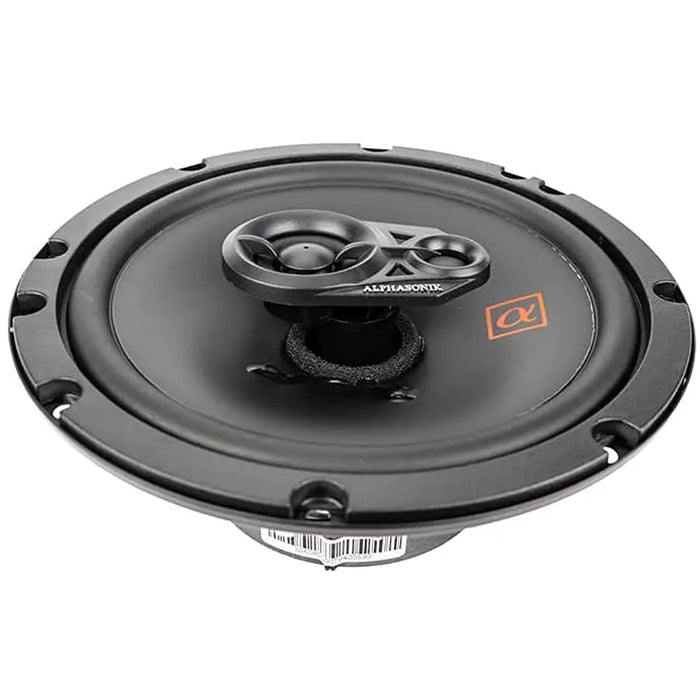 Alphasonik NS653 Neuron Series 6.5" 150 Watts 3-Way Full Range Car Audio Speaker (Pair) Alphasonik