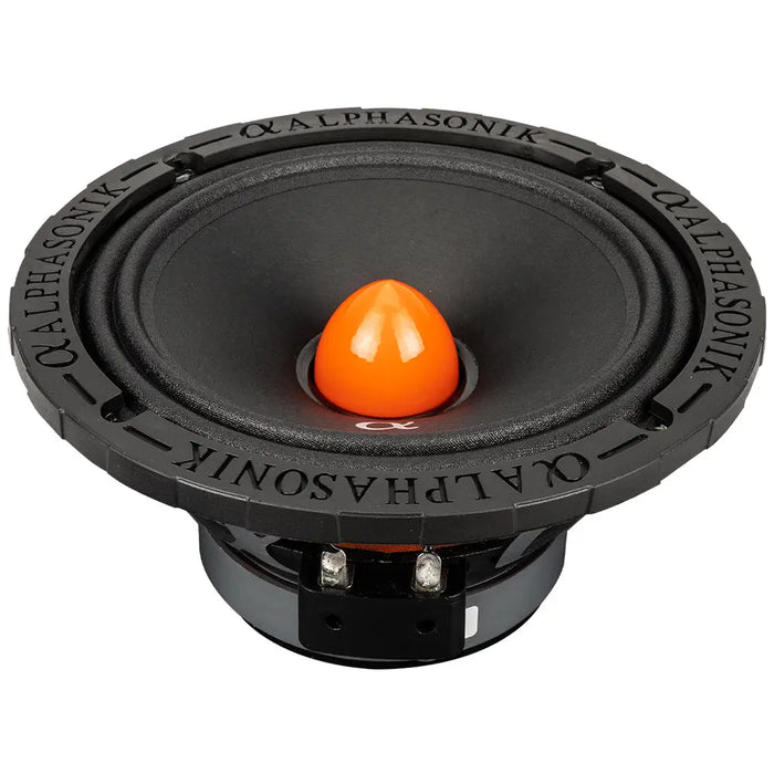 Alphasonik VCA658 Venum Series 6.5" Midrange Speakers 1400 Watts Max 8 Ohm (Pair) Alphasonik