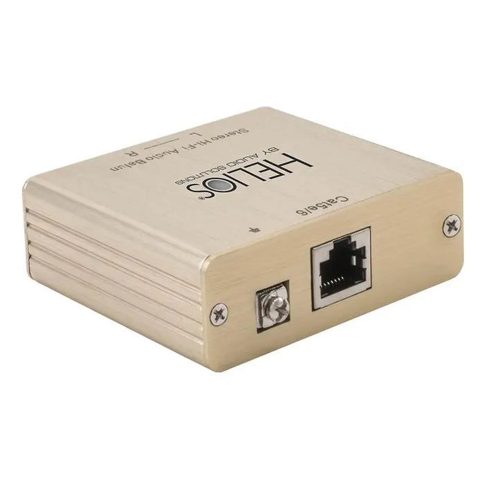 Analog Audio Extender Over Ethernet 3280ft Range 20 Hz to 20 Khz Bandwidth Helios