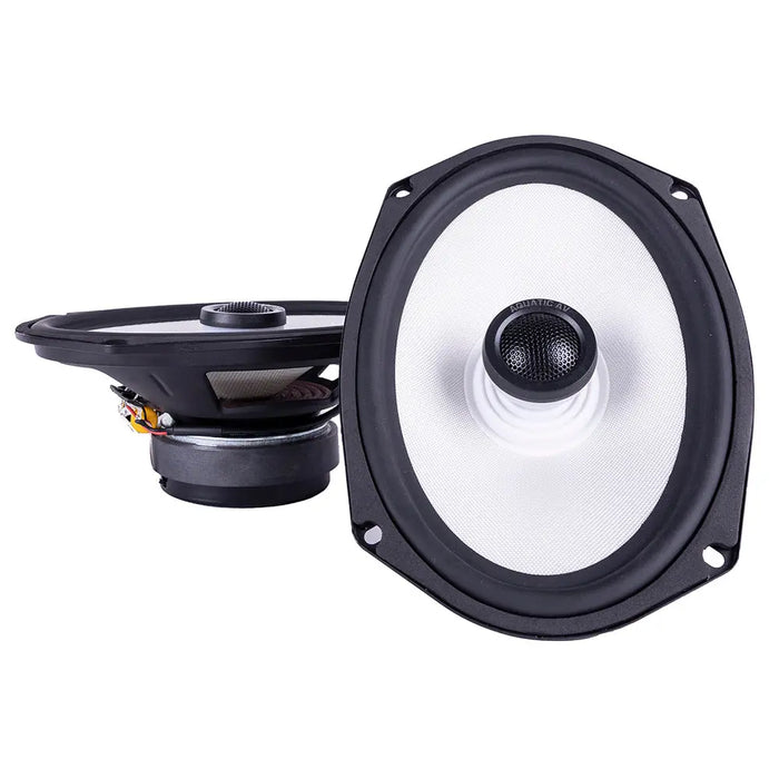 Aquatic AV HG100 6×9" Ultra Saddlebag Speaker Kit for Harley Davidson 2014-up Touring Aquatic AV