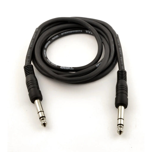 Balanced Interconnect 1/4-Inch TRS to 1/4-Inch TRS (3FT-25FT) Cable Black Others