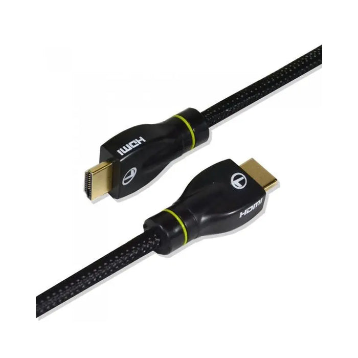 Black 25 ft 1080p 4K HDTV PC Blu-Ray High Speed HDMI Cable 3D Support Logico