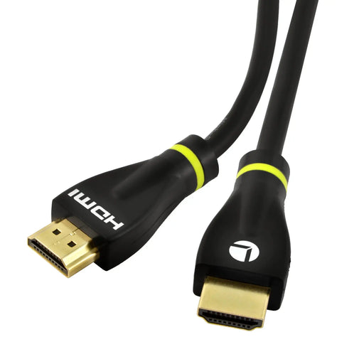 Black 25 ft 1080p 4K HDTV PC Blu-Ray High Speed HDMI Cable 3D Support Logico