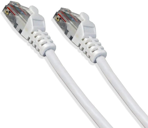 Cat5e 24 Gauge White 1-100 Feet 350Mhz UTP Patch Ethernet Network Cable Logico