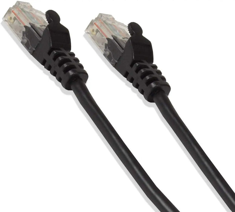 Cat6 24 Gauge Black 1-100 ft 550Mhz UTP RJ45 Ethernet Network Patch Cable Logico