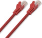 Cat6 24 Gauge Red 1 Foot 550Mhz UTP RJ45 Ethernet Network Patch Cable Logico