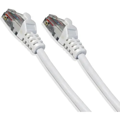 Cat6 24 Gauge White 1-100 ft 550Mhz UTP RJ45 Ethernet Network Patch Cable Logico