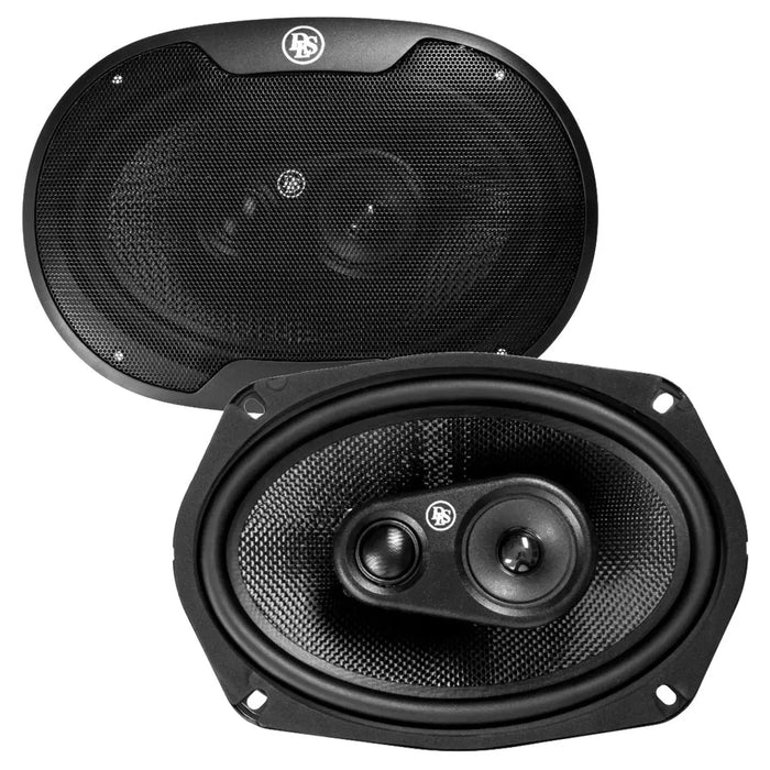 DLS Performance M369 240W 6x9 3-Way Coaxial Car Audio Speaker (Pair) DLS