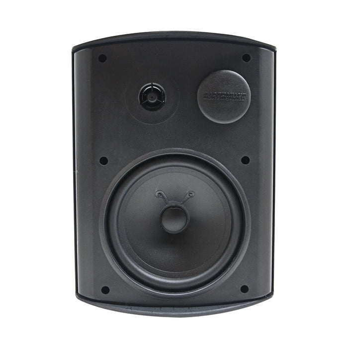 Earthquake Sound AWS-602B Black 6" 200 Watt All-Weather Indoor Outdoor Speaker - Pair Earthquake Sound