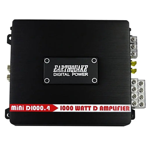 Earthquake Sound Mini D1000.4 4-Channel 1000W Car Amplifier Earthquake Sound