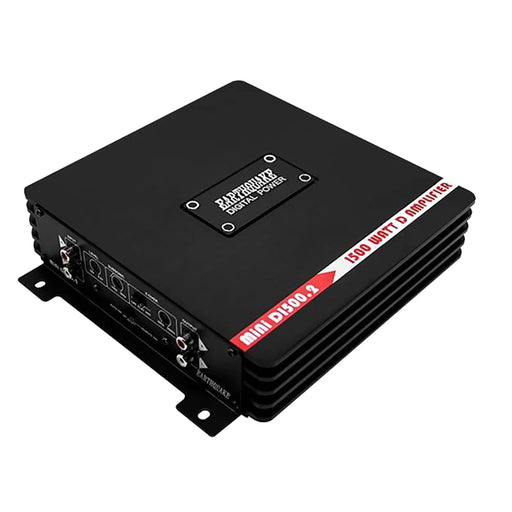 Earthquake Sound Mini D1500.2 Class D 2-Channel 1500W Car Amplifier Earthquake Sound