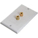 Ethereal IHT-BNDPSTX2 Banana Binding Post Wall Plate for One Speaker Ethereal