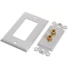 Ethereal IHT-BNDPSTX2 Banana Binding Post Wall Plate for One Speaker Ethereal