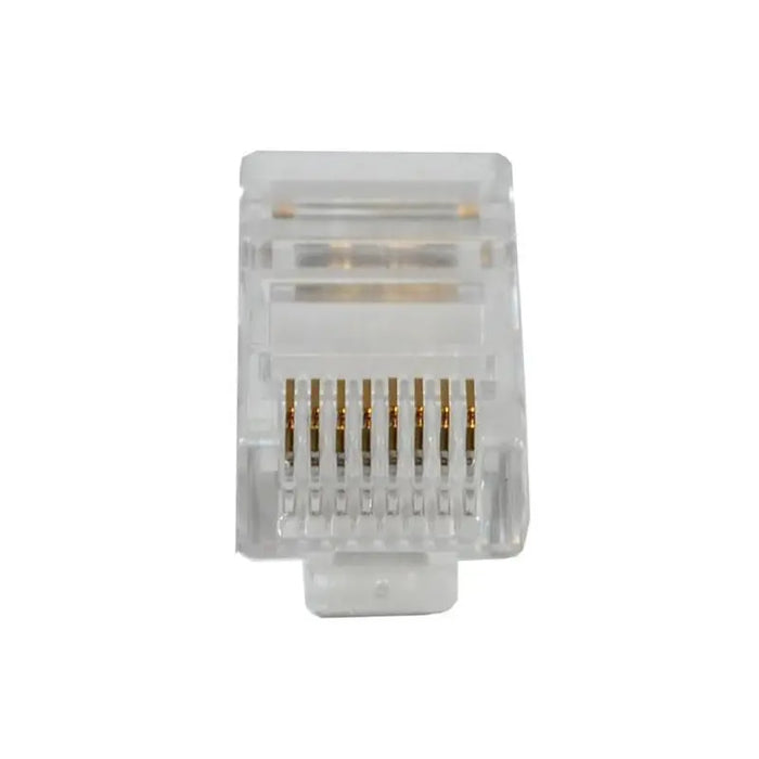 Ethernet Gold Plated Network RJ45 8P8C CAT5E Modular Plug (10-100 Pack) Logico