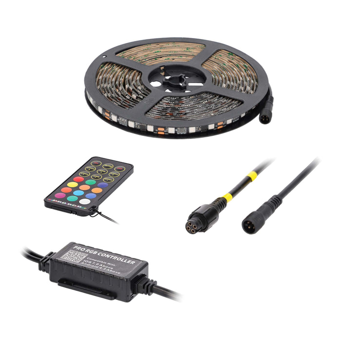 Heise HE-CHASE-5M 5 Meter Chasing LED Strip Light Kit IP65 w/ Controller