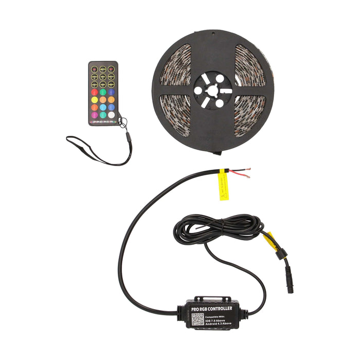 Heise HE-CHASE-5M 5 Meter Chasing LED Strip Light Kit IP65 w/ Controller