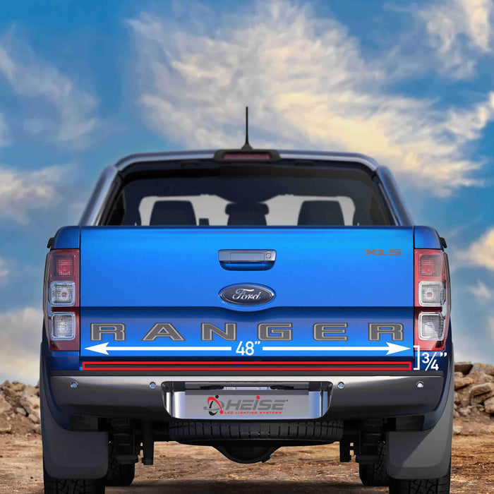 Heise HE-STGB48 48” Sequential LED Tailgate Lightbar Featuring 810 Highly Concentrated LEDs