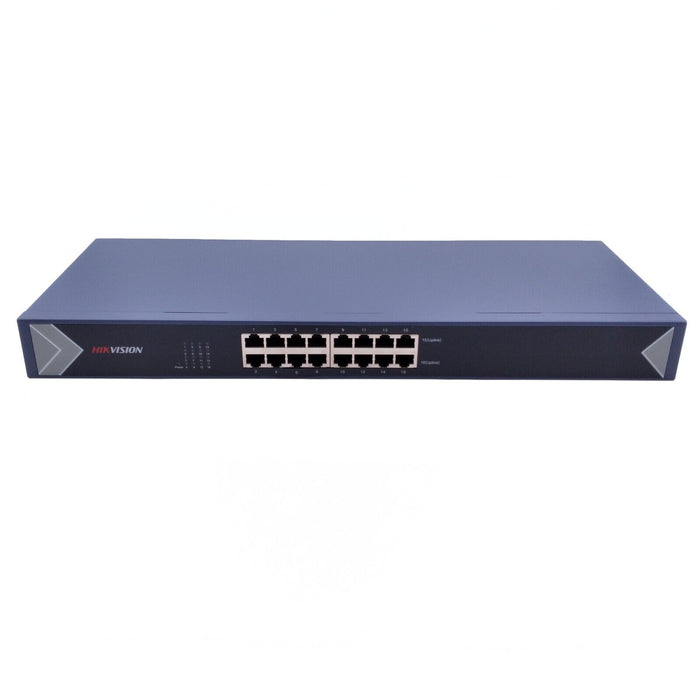 Hikvision DS-3E0516-E 16 Port Layer 2 Gigabit Unmanaged Switch Excellent