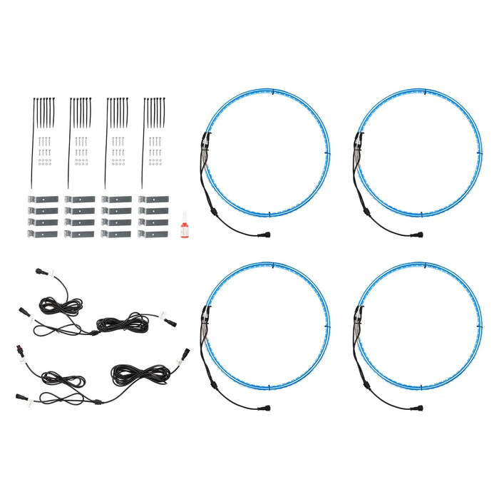 Heise HE-RGBW1-W155 15.5" LED Wheel Light Set IP68 For RGBW-CB1 Heise