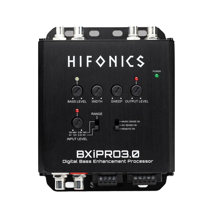 Hifonics BXIPRO3.0 Digital Bass Enhancer Processor with Dash Mount Remote Control Hifonics