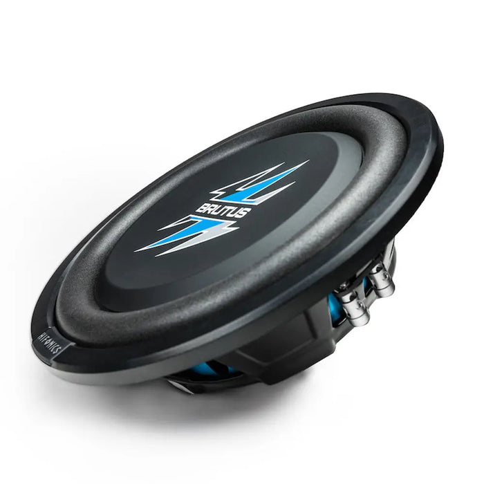 Hifonics BXS12D4 12" Shallow Mount Dual 4-Ohm 500 Watt Power Subwoofer (Each) Hifonics