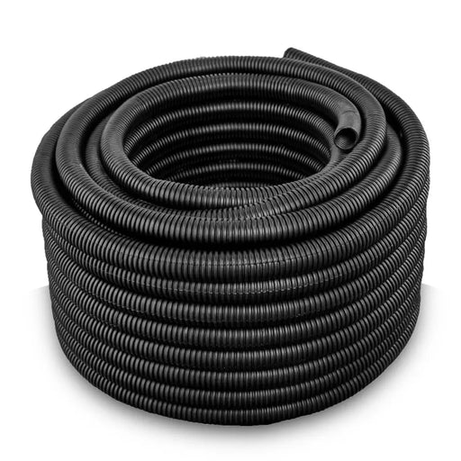 High Quality 25-100' ft Feet 3/4" Split Wire Loom Conduit Polyethylene Tubing Black The Wires Zone