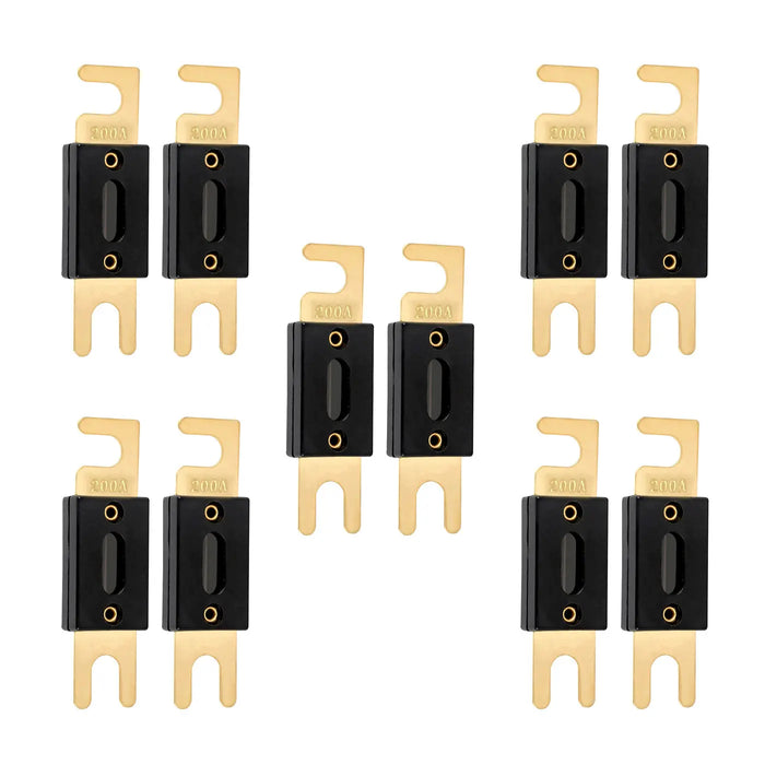 High-Quality Gold Plated 80-500 Amp ANL Fuse (2/4/10 Pack) The Wires Zone