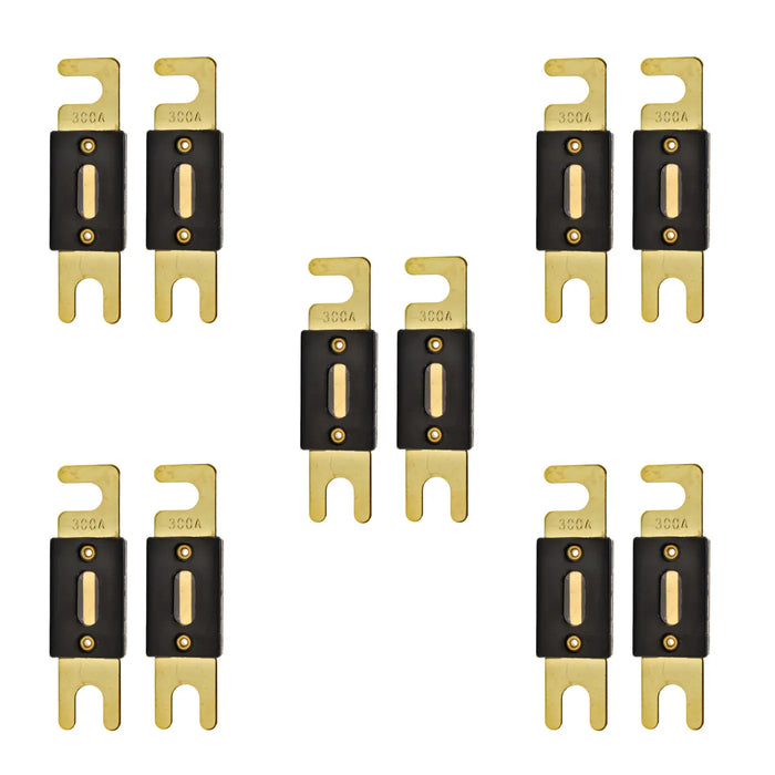 High-Quality Gold Plated 80-500 Amp ANL Fuse (2/4/10 Pack) The Wires Zone