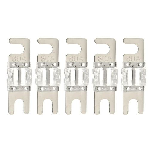 High-quality Nickel Plated 60-200 Amp Mini ANL Fuse (5 pack) The Wires Zone