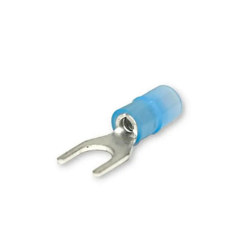 Install Bay BNST10  Blue Nylon Spade Terminals 16-14 Gauge #10 Stud - 100-Pack The Install Bay