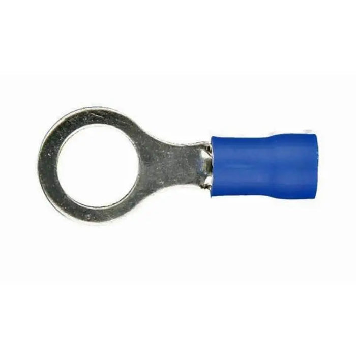 Install Bay BVRT14 Vinyl Blue 16/14 Gauge 1/4" Ring Terminal (100/pk) The Install Bay