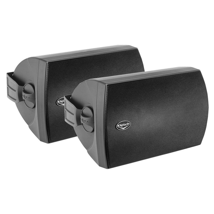 Klipsch AW-650 6.5" Two-Way All-weather 340 Watts Indoor/Outdoor Speaker Black (Pair)