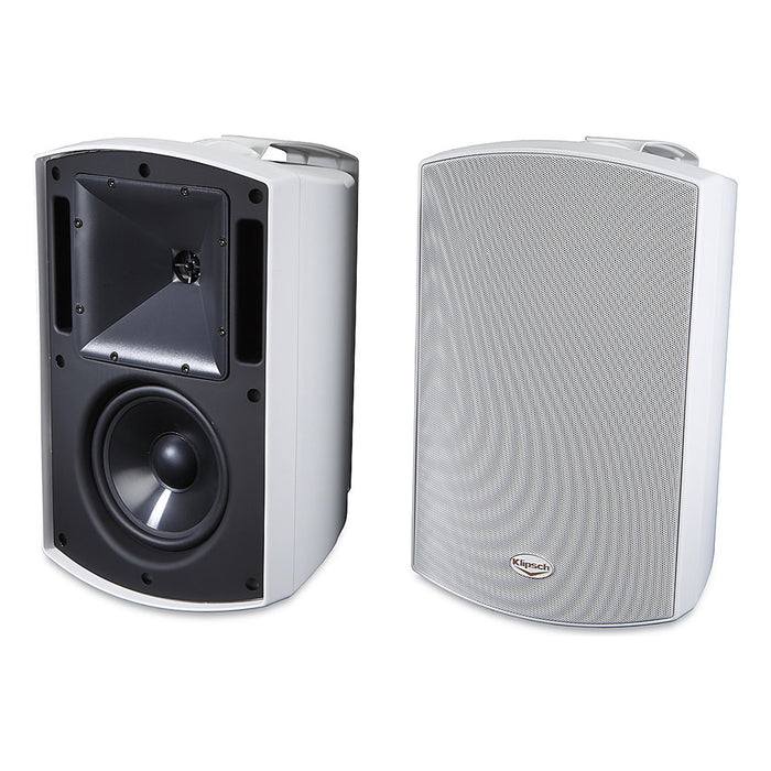 Klipsch AW-650 6.5" Two-Way All-weather 350 Watts Indoor/Outdoor Speaker White (Pair)