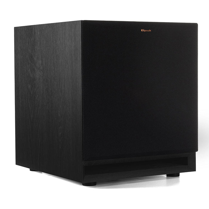 Klipsch SPL-100SW 10" 450 Watts Home Audio Powered Subwoofer with Built-In Class D Amplifier Black